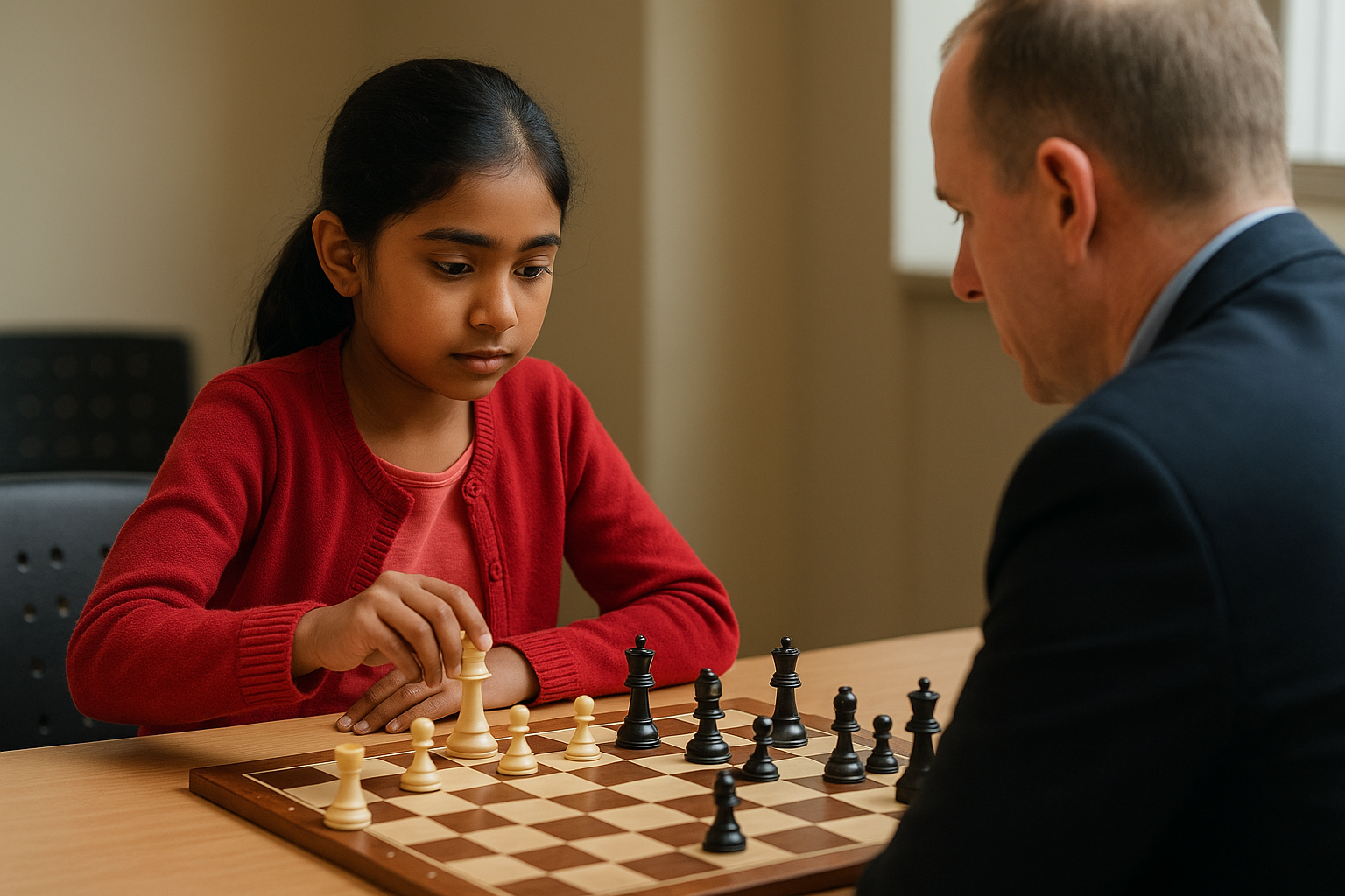 10-Year-Old Chess Prodigy Becomes the Youngest Female to Defeat a Grandmaster