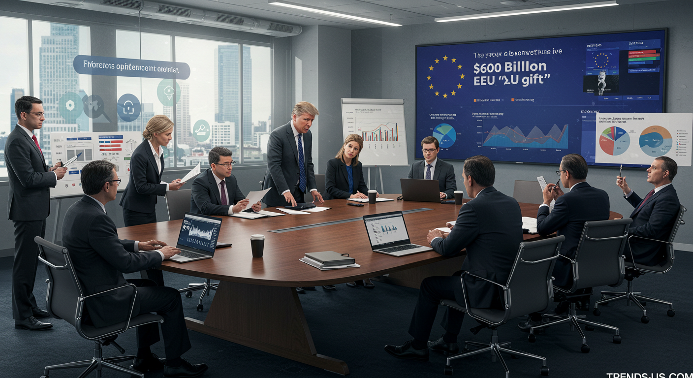 Voters Divided: Fact-Checking Trump’s Claim on the $600 Billion EU ‘Gift’