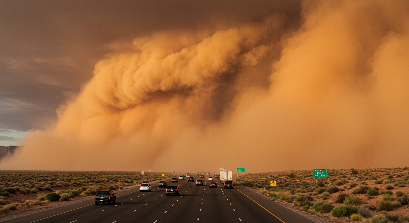 Dust Storm Arizona 2025: A Shift in Traffic Patterns and Weather Dynamics