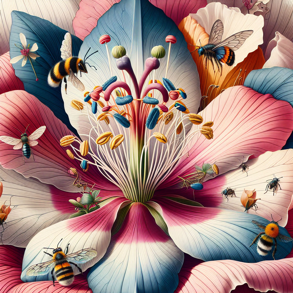 Unveiling the Secrets of Flower Anatomy: What Pollinators Discover in Male Parts