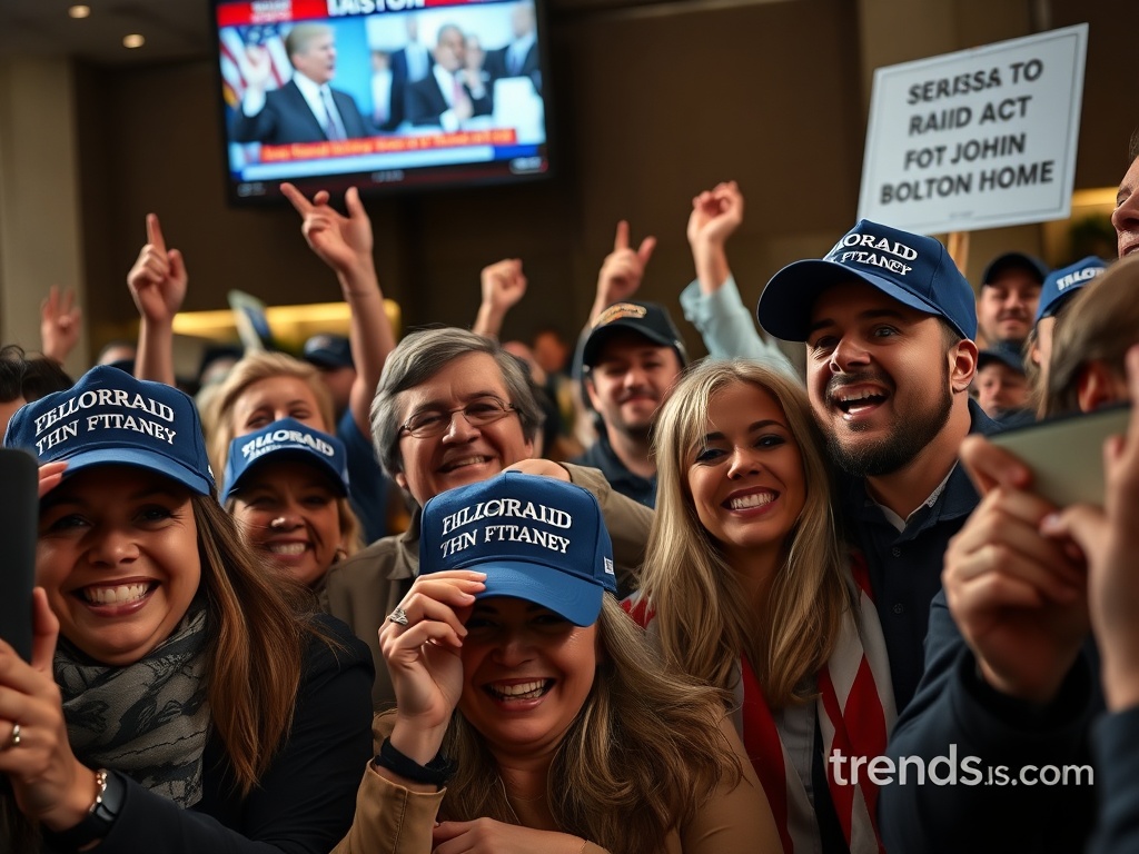 The Irony of Celebration: MAGA’s Response to Bolton’s Home Raid